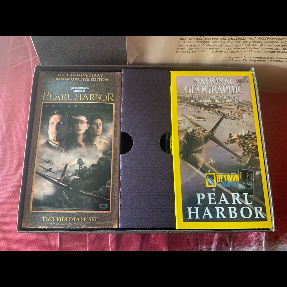 Pearl Harbor Collector’s Edition VHS Boxset. - Picture 4 of 5